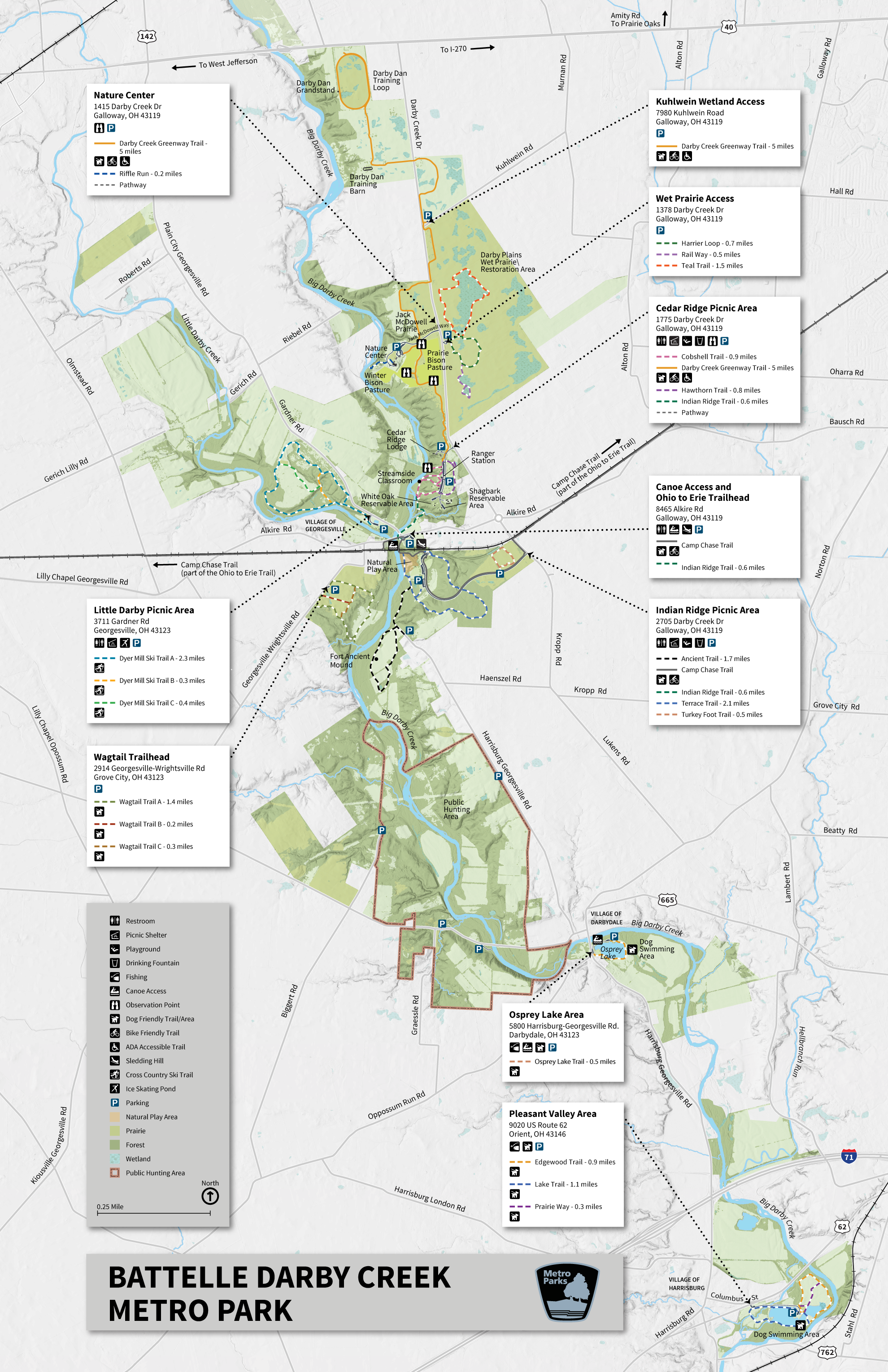 Battelle Darby Creek Metro Parks Central Ohio Park System