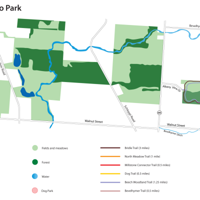 Rocky Fork Metro Park Map