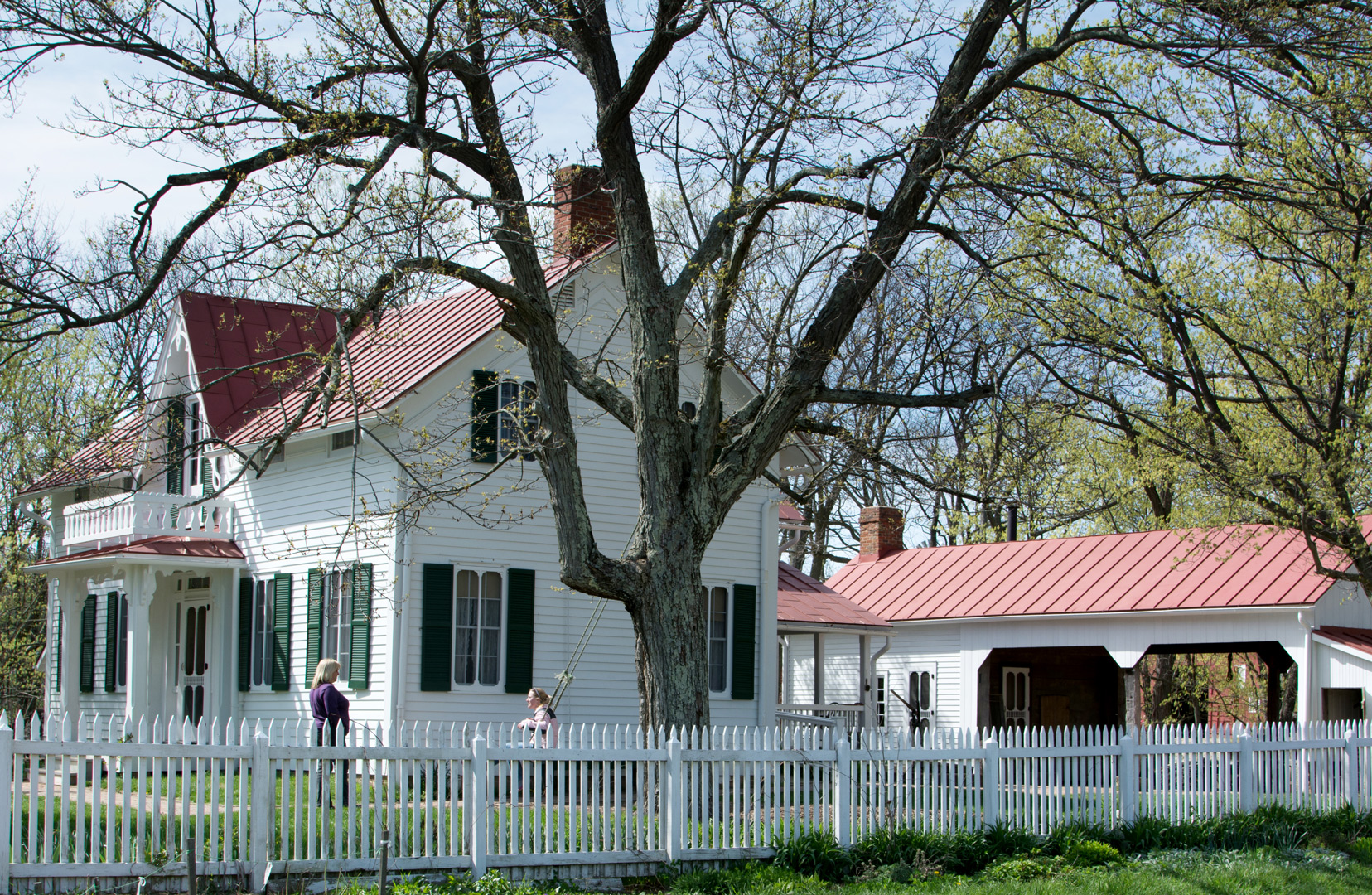 Farmhouse at Slate Run Living Historical Farm