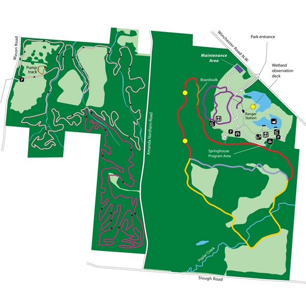 Chestnut Ridge Park Map