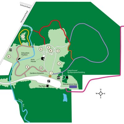 Inniswood Metro Gardens Park Map