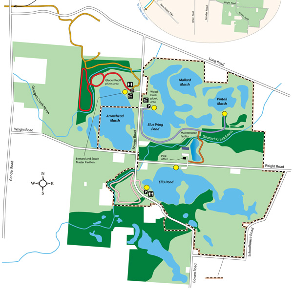 Pickerington Ponds Park Map