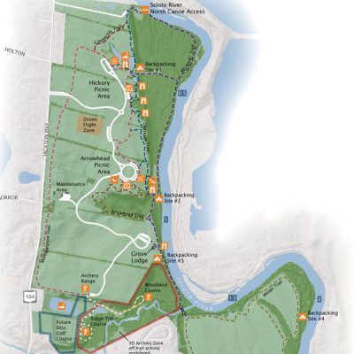 Scioto Grove Park Map