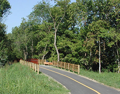ADA accessible and paved trails